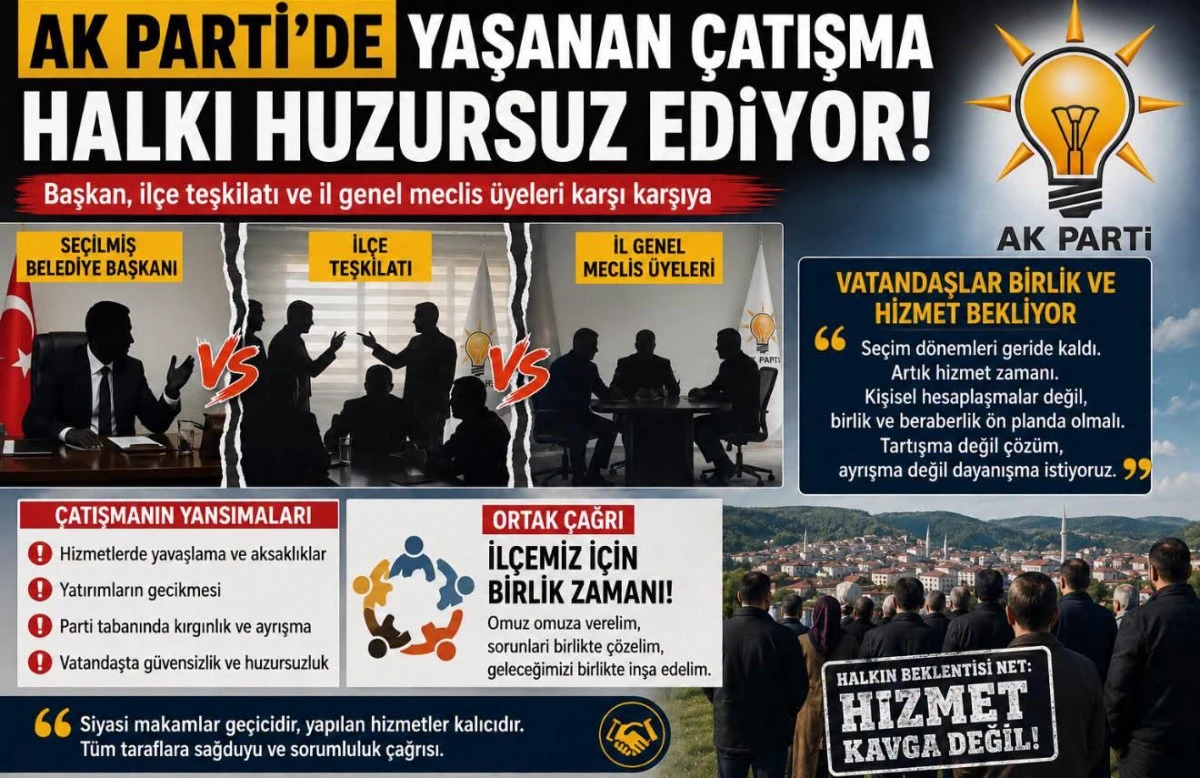 AK PARTİ KELKİT İL&Ccedil;E Y&Ouml;NETİMİ HAKKINDA SKANDAL İDDİALAR!!!!