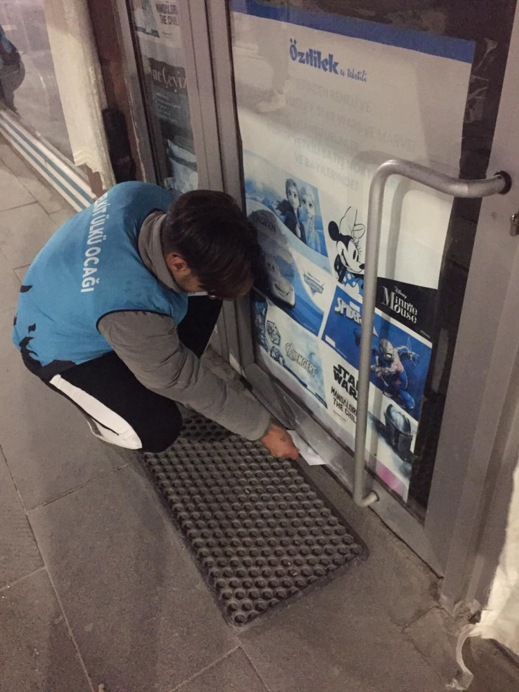 &Uuml;lk&uuml; Ocaklarından esnafa siftah zarfı