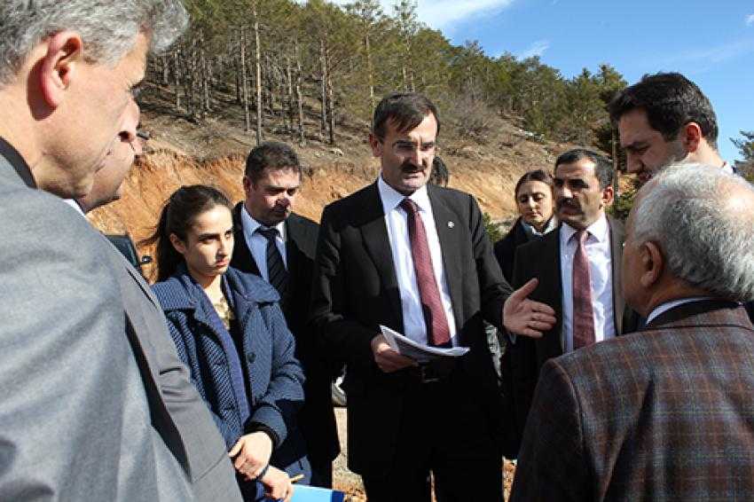 Tomara şelalesinde hummalı &ccedil;alışma devam ediyor