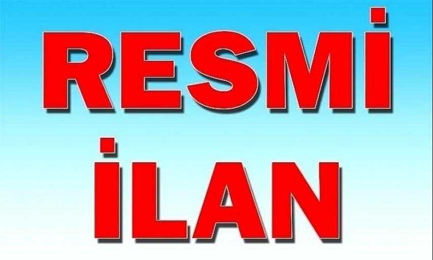 RESMİ İLAN