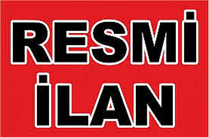 RESMİ İLAN