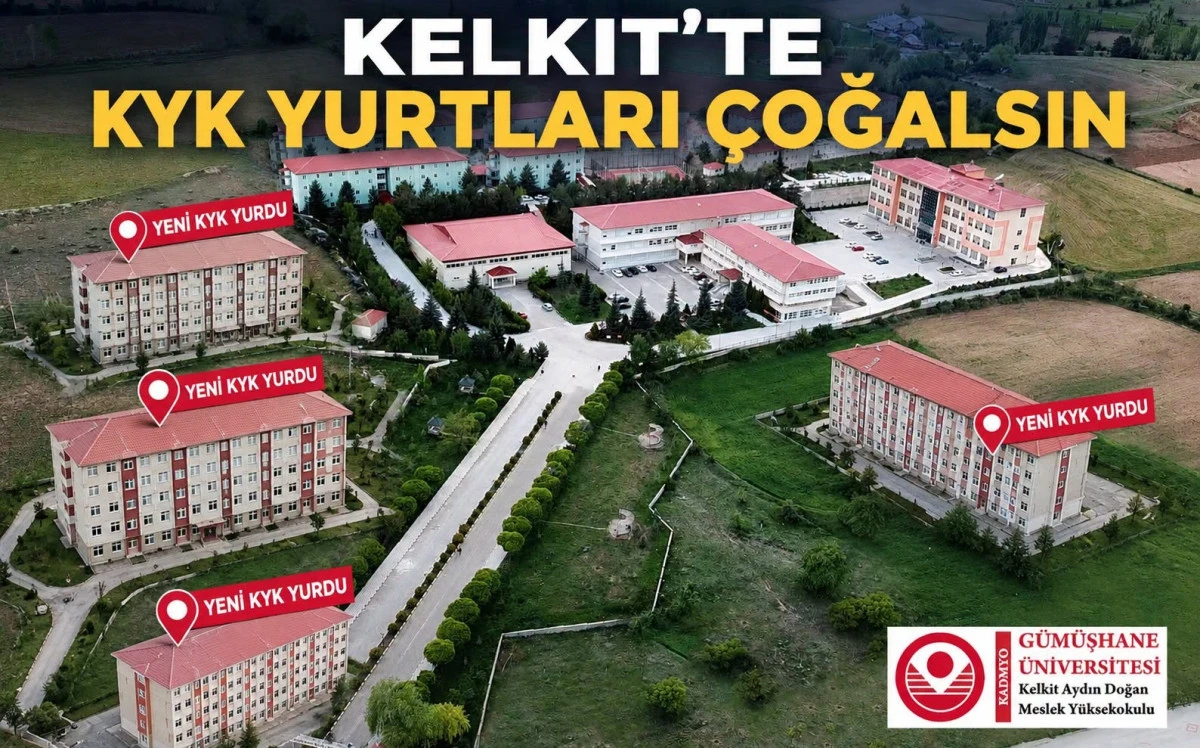 Kelkit'in Geleceği İ&ccedil;in &Ouml;ncelik KYK Yurtlarının Sayısını Artırmak Olmalıdır