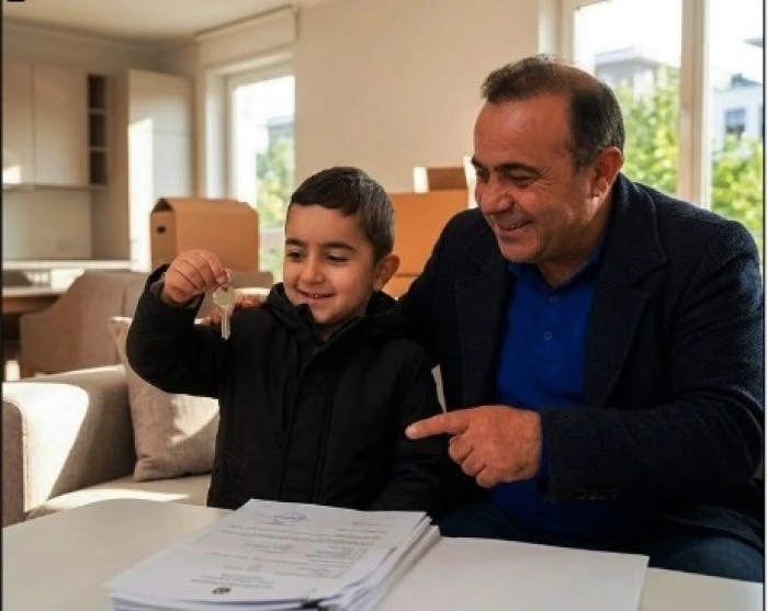 Kelkitli İş Adamı Aykan Yılmaz&rsquo;dan Anlamlı Bağış: DMD Hastası Eymen Kayra&rsquo;ya Daire Desteği