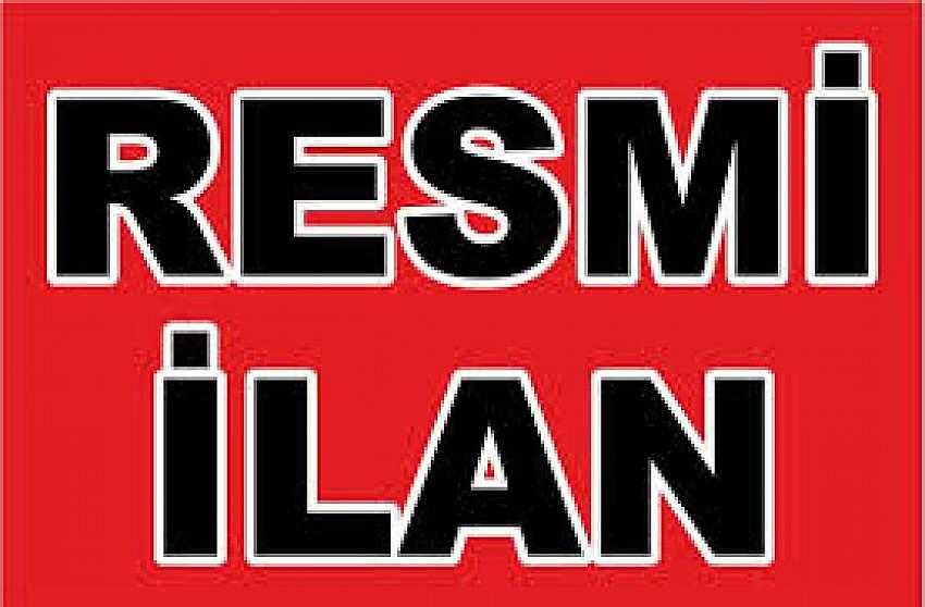 RESMİ İLAN