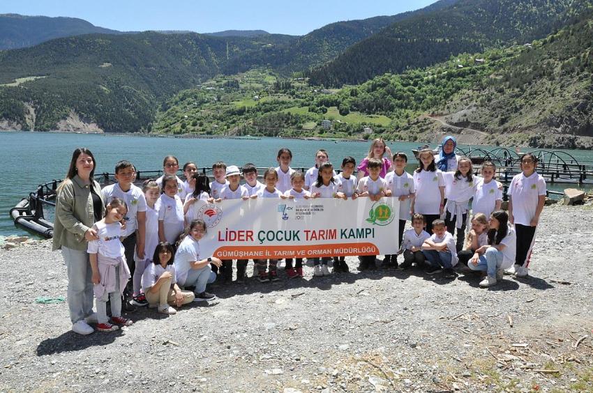 G&uuml;m&uuml;şhane&rsquo;de Lider &Ccedil;ocuk Tarım Kampı Etkinlikleri D&uuml;zenlendi